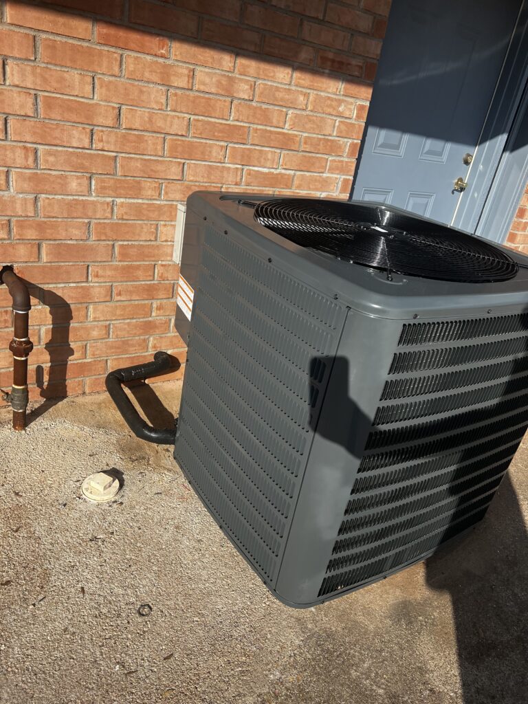 New ac installation in San Angelo