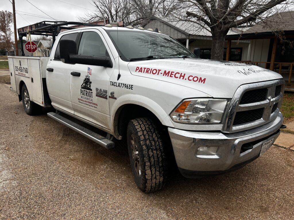Patriot Mechanical service truck